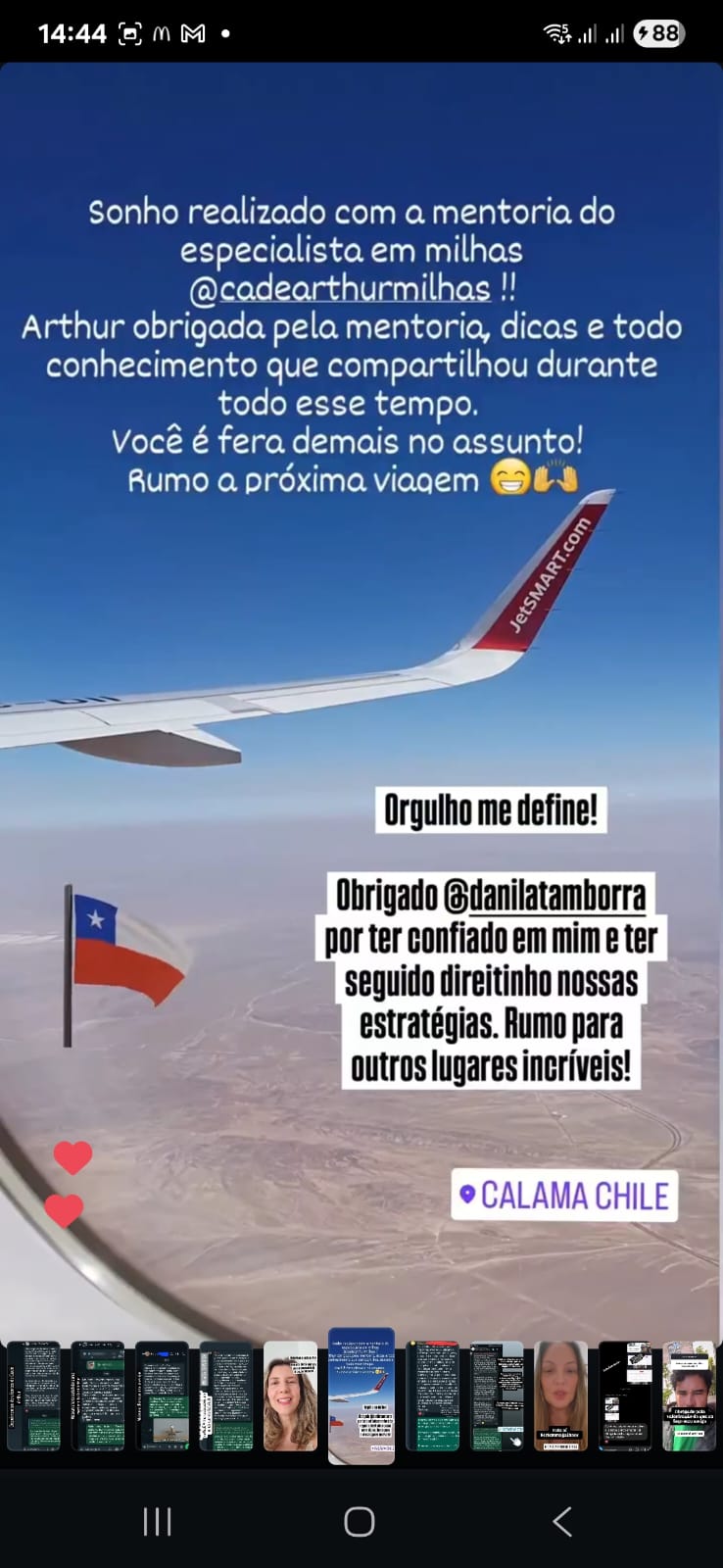 Depoimento de aluno satisfeito